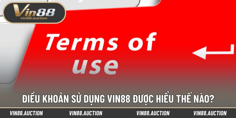 Điều khoản sử dụng VIN88 được hiểu thế nào?